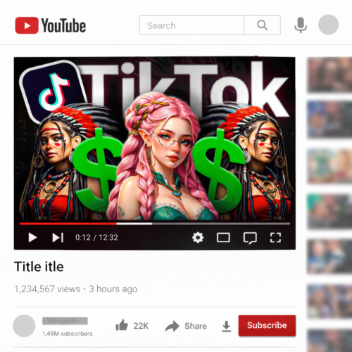 YouTube Thumbnail Design